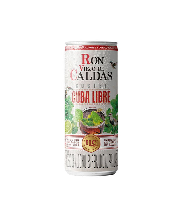 Coctel Cuba Libre Ron Viejo de Caldas - 295ml - Licores Medellín