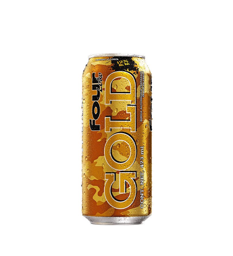 Lata de Coctel Four Loko Gold de 355 ml