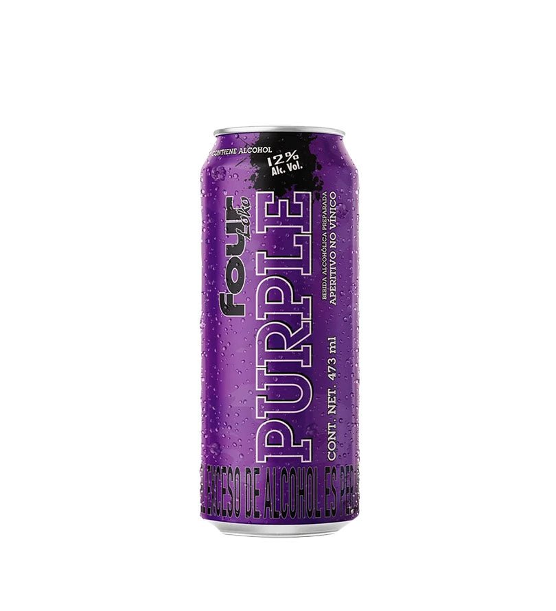 Lata de Coctel Four Loko Purple de 473 ml