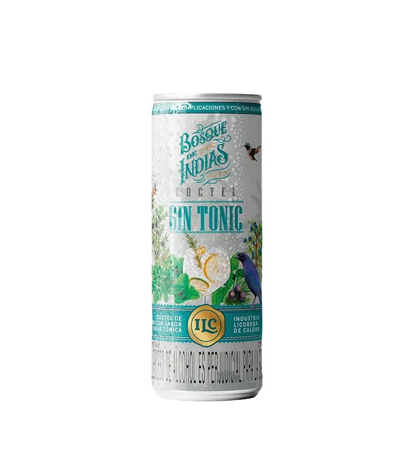 Lata de cóctel Gin Tonic con Bosque de Indias de 295 ml