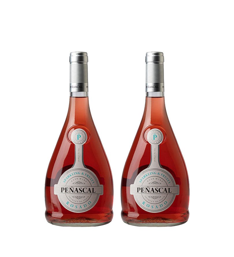 Combo de dos botellas de Vino Rosado Peñascal de 750 ml