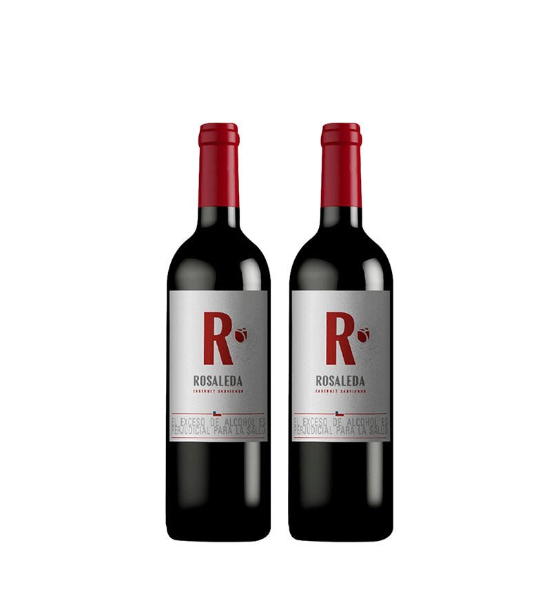 Combo 2 Botellas Vino Rosaleda Cabernet Tinto - 750ml - Licores Medellín
