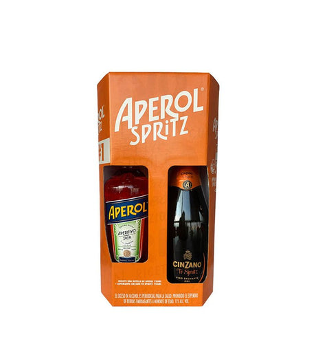 Combo Aperitivo Aperol + Vino Cinzano To Spritz Dry - Licores Medellín