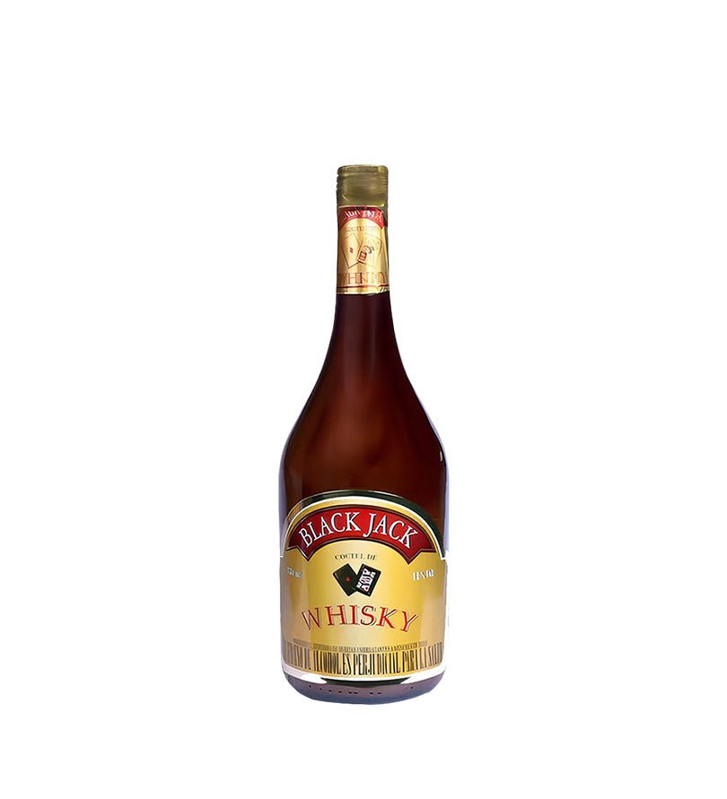Botella de Crema de Whisky Black Jack de 750 ml