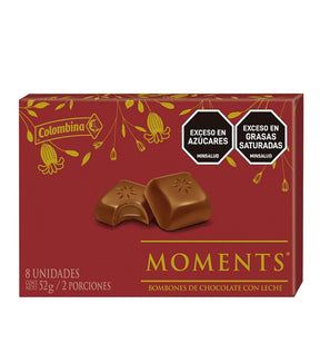 Estuche Chocolates Moments - 8und - Licores Medellín