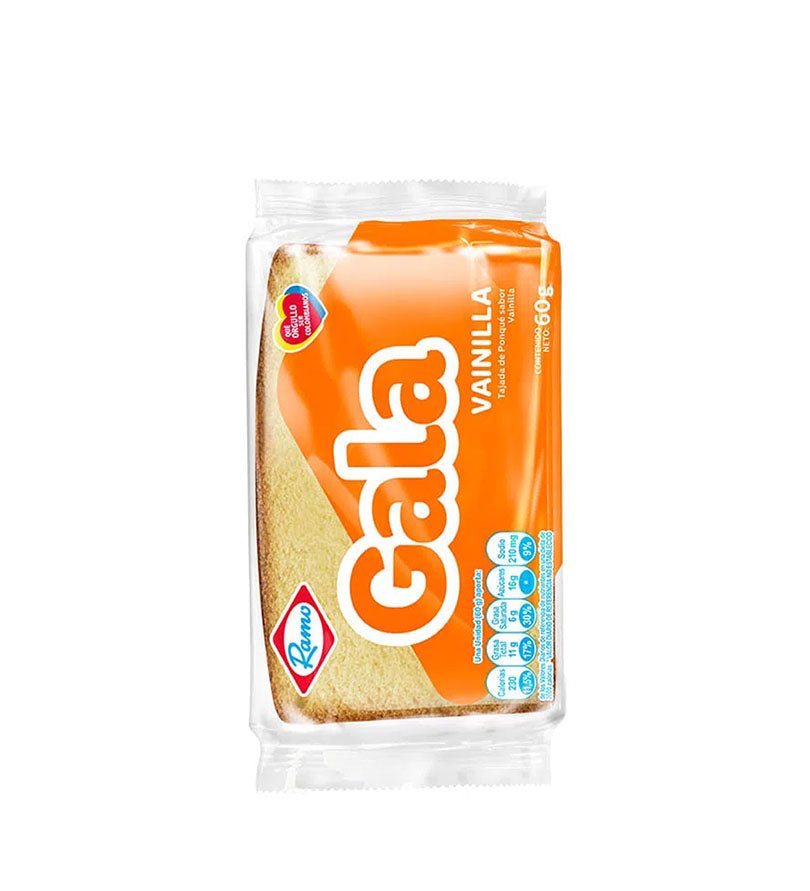 Empaque de Gala Ramo Vainilla de 60 g