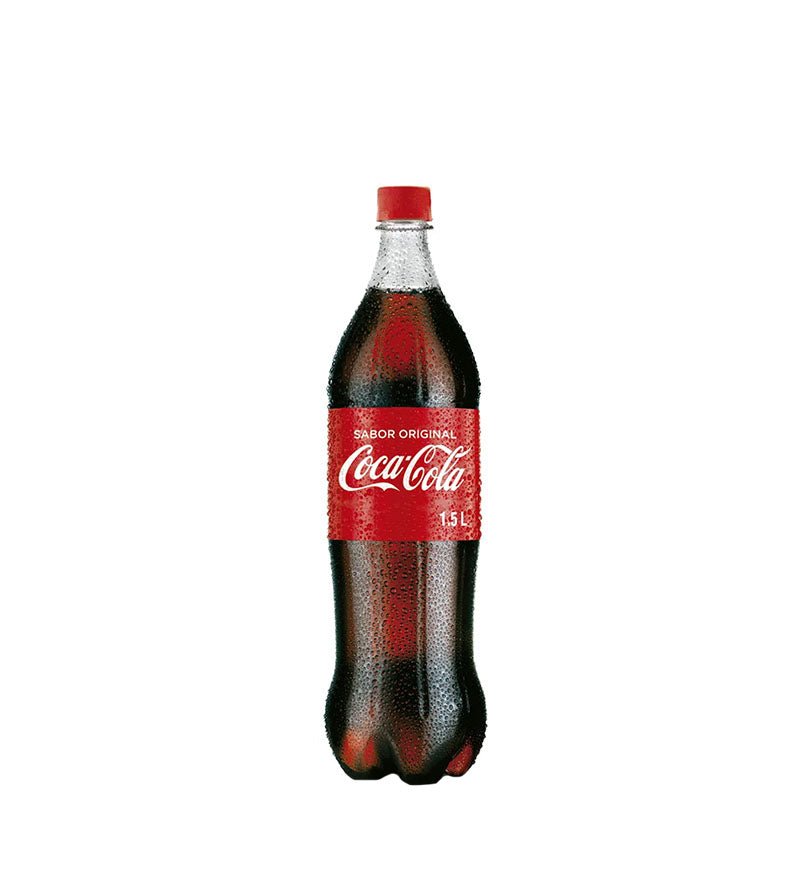 Botella de gaseosa Coca-Cola Original de 1,5 L