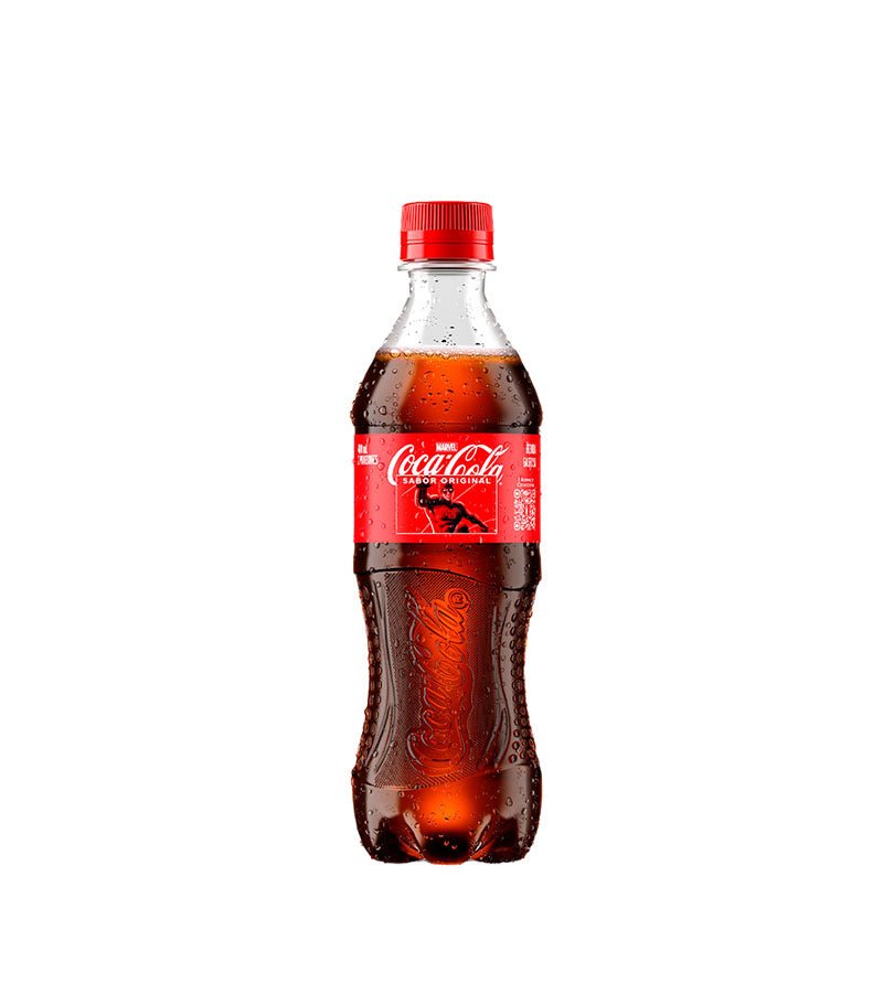 Botella de gaseosa Coca-Cola de 400 ml