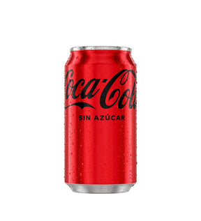 Gaseosa Lata Coca Cola Zero - 330ml - Licores Medellín