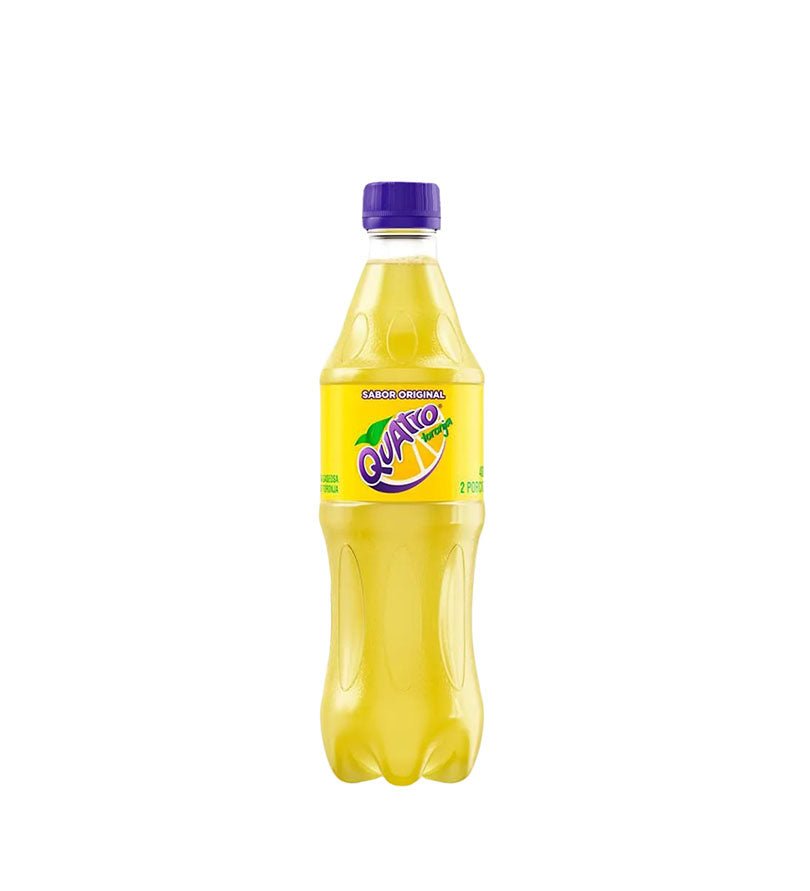Botella de gaseosa Quatro de 400 ml