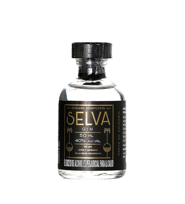 Ginebra Selva Gin Miniatura - 50ml - Licores Medellín
