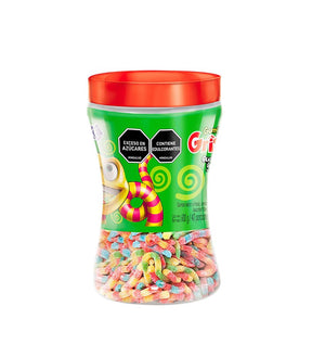 Gusanos Ácidos Grissly Tarro - 200unds - Licores Medellín