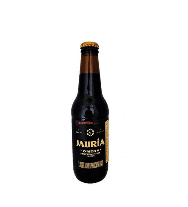 Jauría Omega Cerveza Negra - 330ml - Licores Medellín