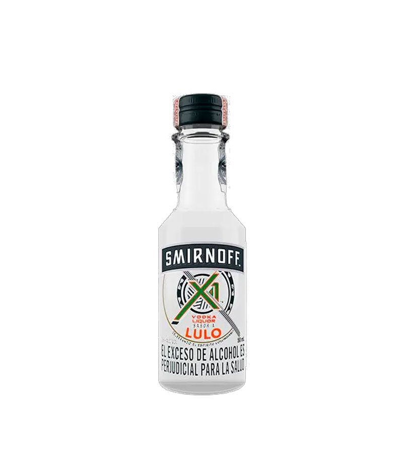 Licor de Vodka Smirnoff Lulo Miniatura - 50ml - Licores Medellín