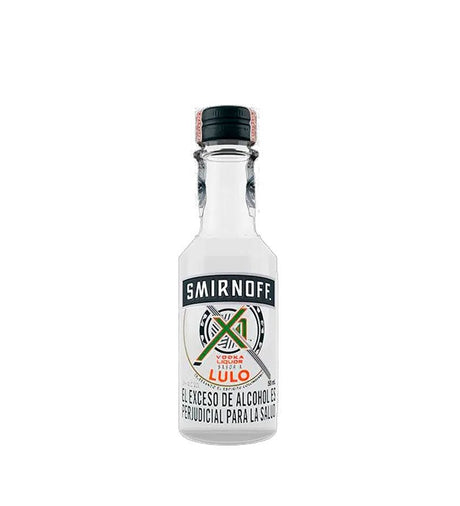 Licor de Vodka Smirnoff Lulo Miniatura - 50ml - Licores Medellín