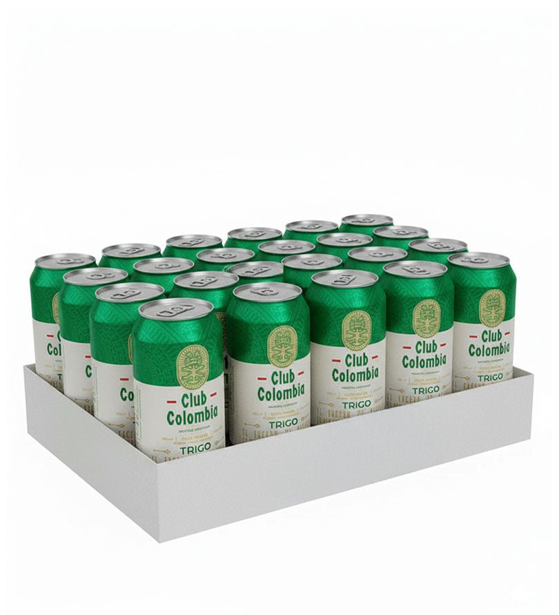 Paca de cerveza Club Colombia Trigo, 24 latas de 330 ml