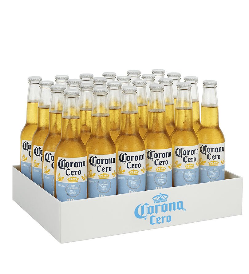Paca de cerveza Corona Cero, 24 botellas de 330 ml