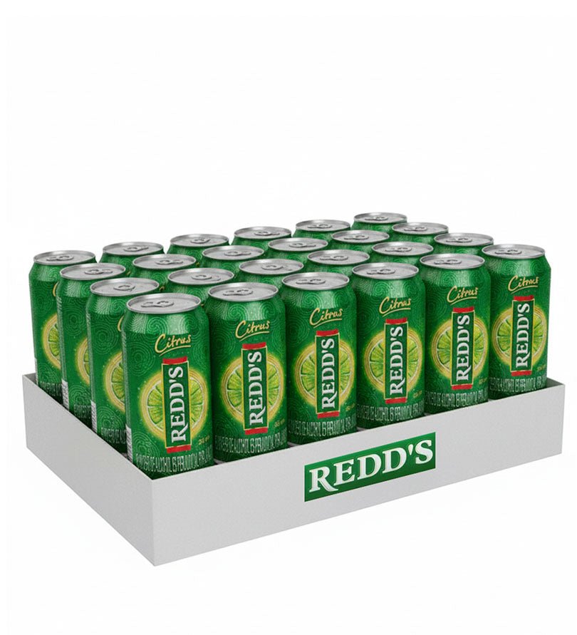 Paca de 24 latas de cerveza Redd's de 269 ml