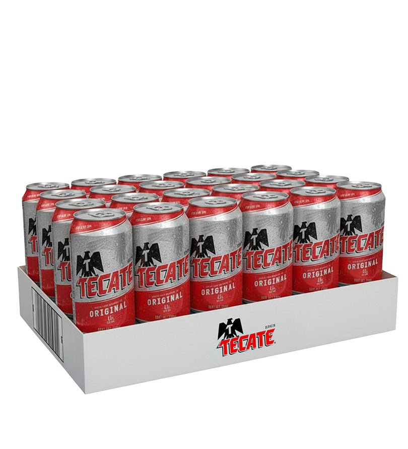Paca de 24 latas de cerveza Tecate de 330 ml