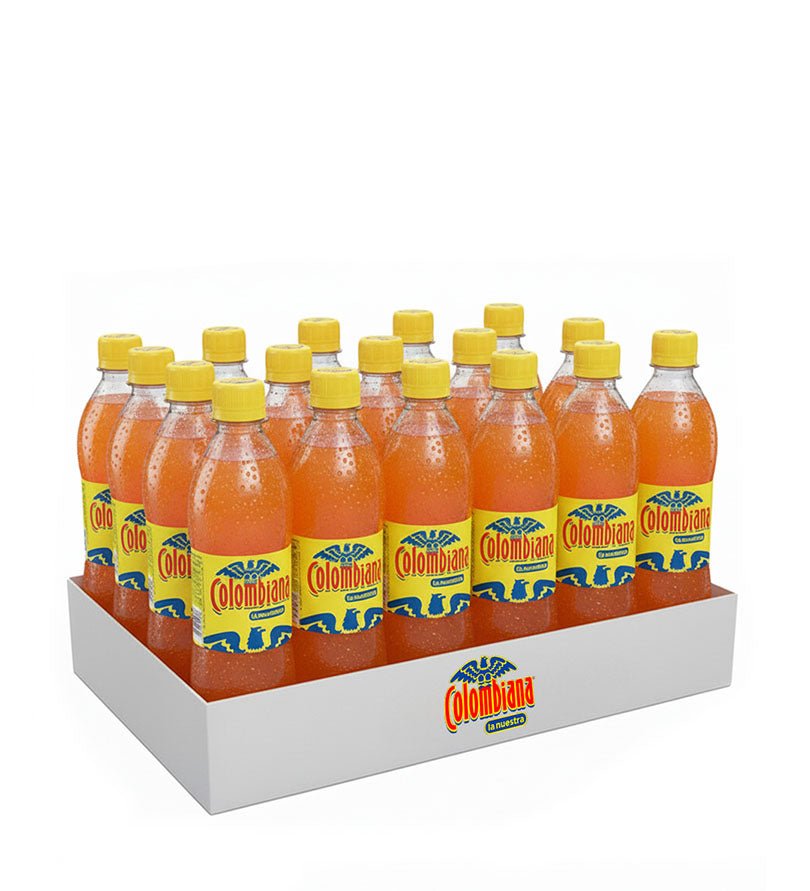 Paca de 15 botellas de gaseosa Colombiana de 400 ml