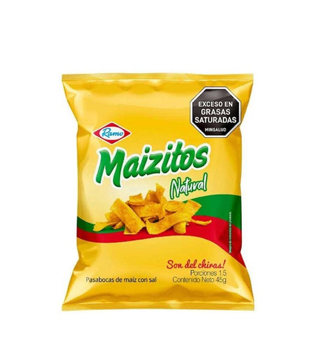 Pasabocas Maizitos Natural Pequeño Ramo - 45g - Licores Medellín