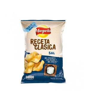 Pasabocas Papas Margarita Receta Clásica - 120g - Licores Medellín