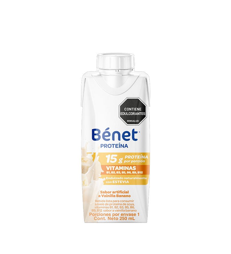 Proteína Líquida Bénet Vainilla Banano - 250ml - Licores Medellín