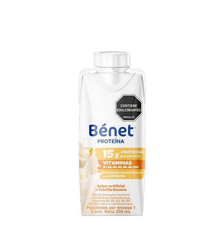Proteína Líquida Bénet Vainilla Banano - 250ml - Licores Medellín