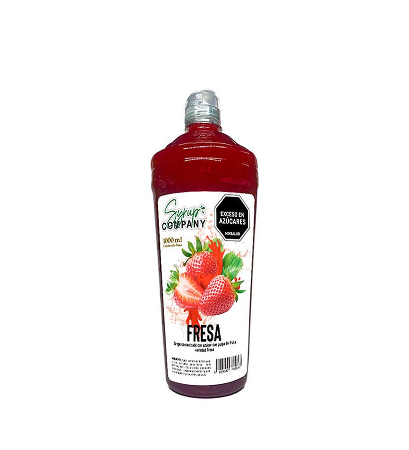 Pure Mix Fresa Syrup Company - 1L - Licores Medellín
