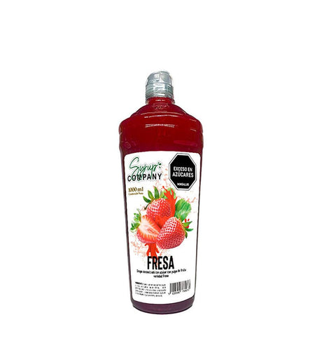 Pure Mix Fresa Syrup Company - 1L - Licores Medellín