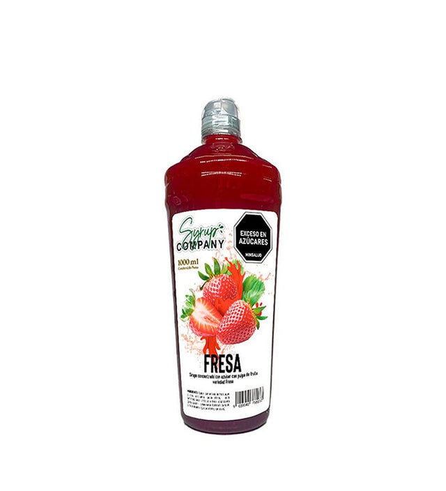 Pure Mix Fresa Syrup Company - 1L - Licores Medellín
