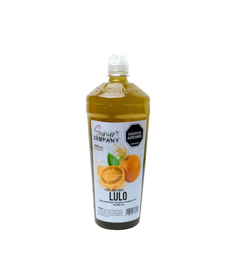 Botella de puré Mix Lulo Syrup Company de 1 L
