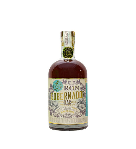 Ron Gobernador Extra Añejo 12 Años Botella - 750ml - Licores Medellín