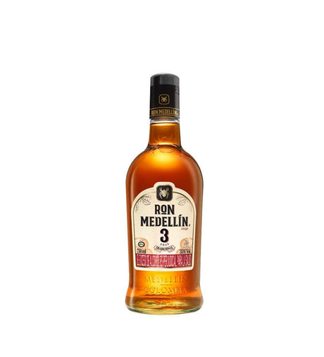 Ron Medellín 3 Años Añejo Botella - 750ml - Licores Medellín