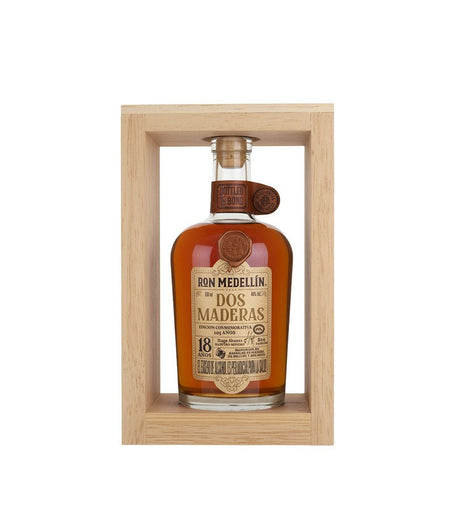 Ron Medellín Dos Maderas 18 Años Botella - 750ml - Licores Medellín