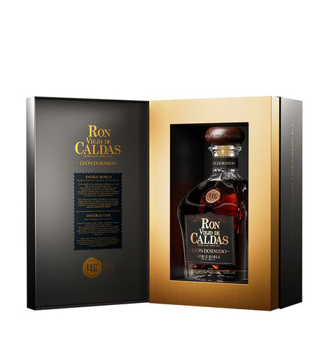 Ron Viejo De Caldas León Dormido Doble Roble Botella - 750ml - Licores Medellín
