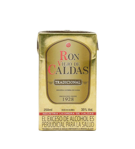 Ron Viejo de Caldas Tradicional Cuarto - 250ml - Licores Medellín