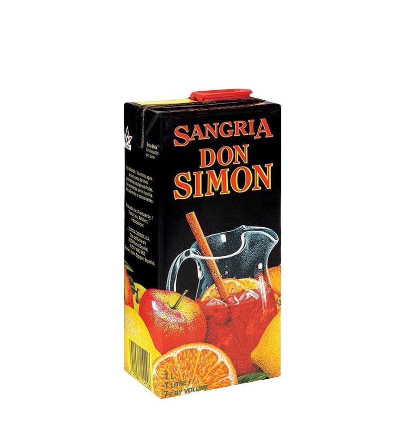 Caja tetrapack de Sangría Don Simón de 1 litro