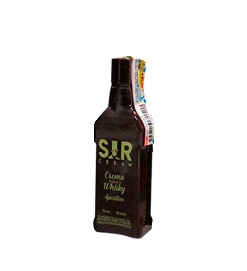 Sir Cream Crema de Whisky Miniatura - 70ml - Licores Medellín