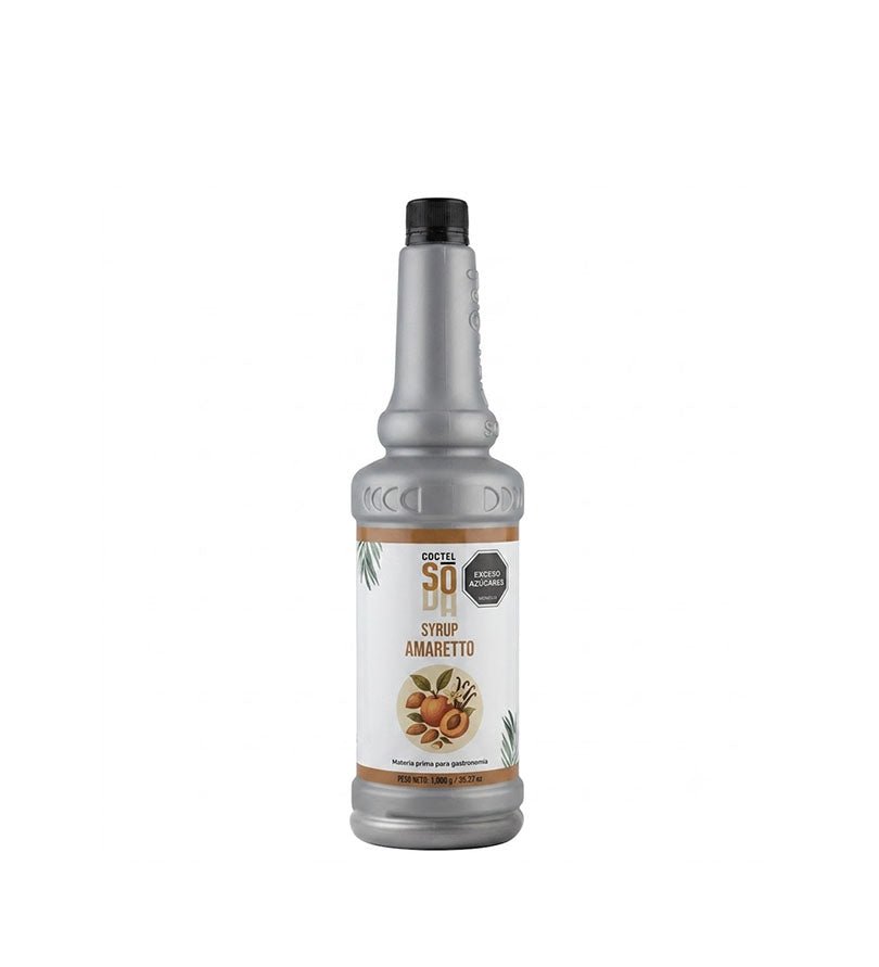 Sirope Coctel Soda Amaretto - 1L - Licores Medellín