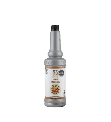 Sirope Coctel Soda Amaretto - 1L - Licores Medellín