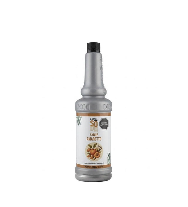 Sirope Coctel Soda Amaretto - 1L - Licores Medellín