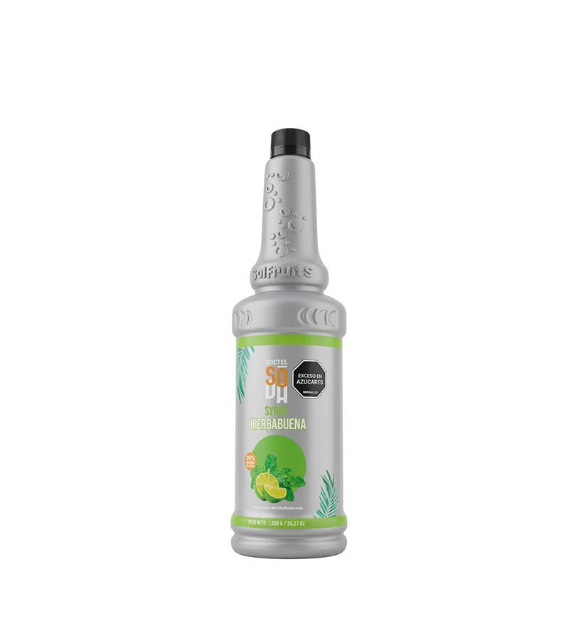 Sirope Coctel Soda Hierbabuena - 1L - Licores Medellín