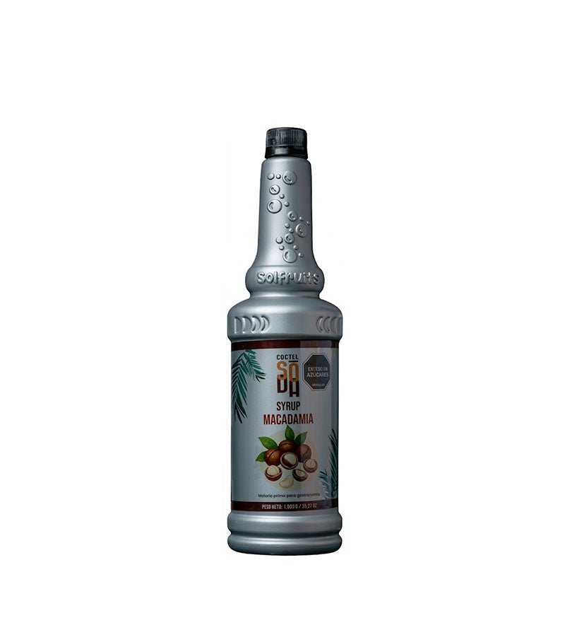 Sirope Coctel Soda Macadamia - 1L - Licores Medellín