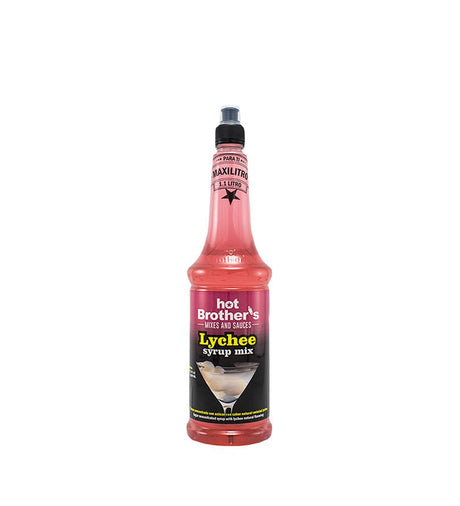 Sirope Lychee Mix Hot Brother's Litro - 1L - Licores Medellín