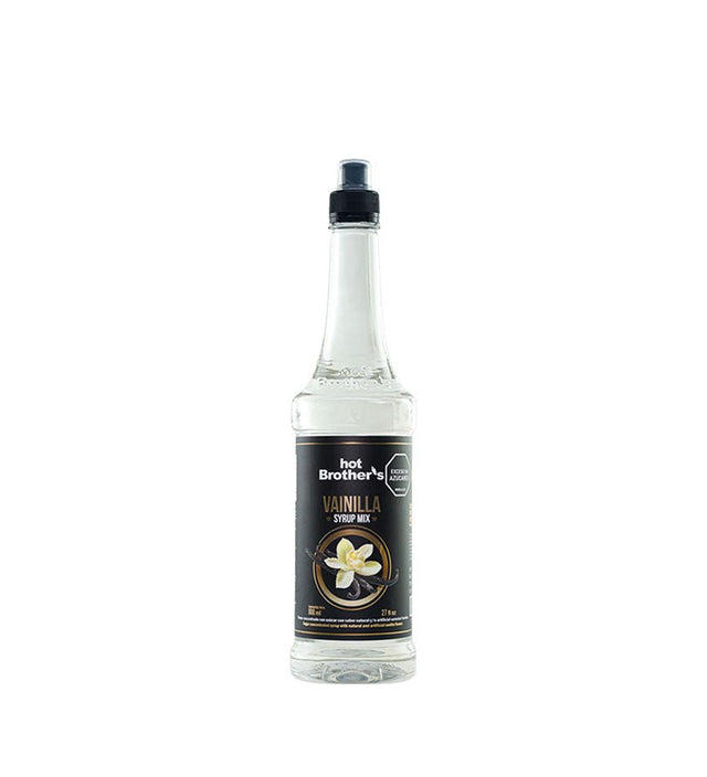 Sirope Vainilla Hot Brother's Botella - 800ml - Licores Medellín