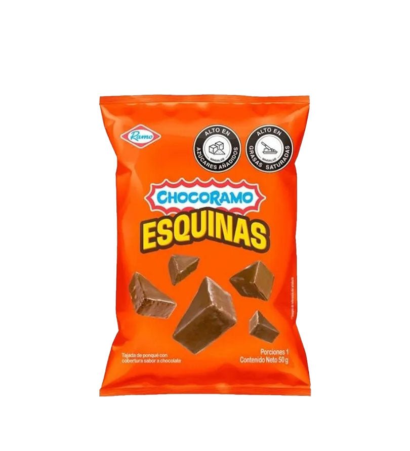 Empaque de esquinas Chocoramo de 50 g