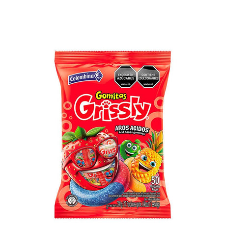 Snack Gomitas Grissly - 72g - Licores Medellín