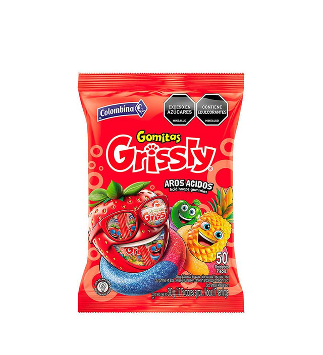 Snack Gomitas Grissly - 72g - Licores Medellín