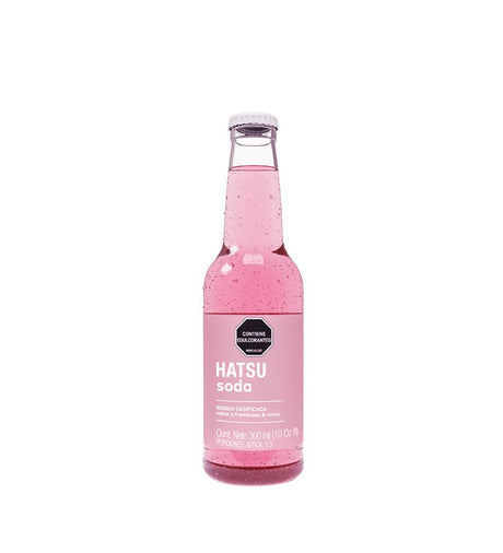 Soda Saborizada Hatsu Frambuesa - 300cc - Licores Medellín